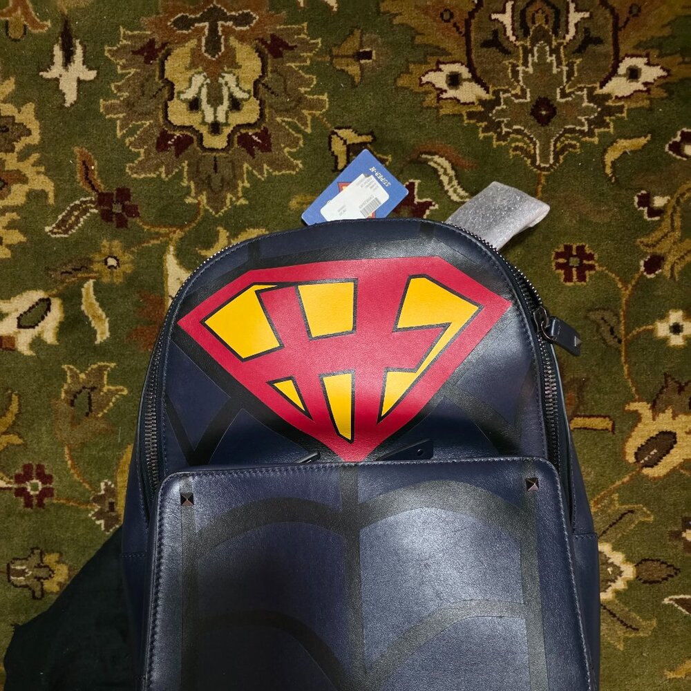 valentino garavani backpack super superhero Studded backpack brand new Italy
